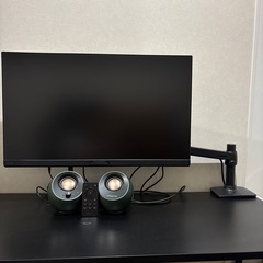 BenQ（EX271Q）   ゲーミングモニター＋スピーカー＋モ...
