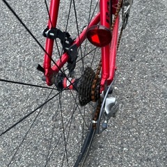 【Raleigh】ラレー ロードバイク　サイクルコンピュータ付きの画像