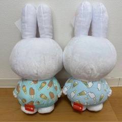 タグ付きミッフィーぬいぐるみの画像