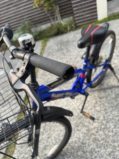 子供用自転車　24インチ　ブルー