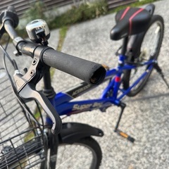 子供用自転車　24インチ　ブルーの画像