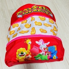 【P】たべっ子どうぶつ 大きな三段収納バスケットの画像
