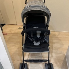 二人乗りベビーカーの画像
