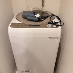 縦型洗濯機（SHARP）の画像