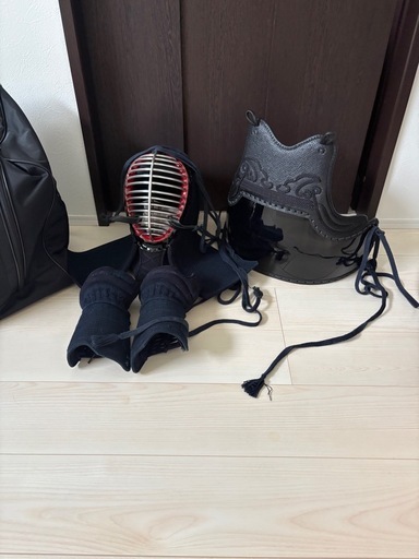 剣道 防具セット 面 胴 小手 垂れ　収納バッグ付き　中古