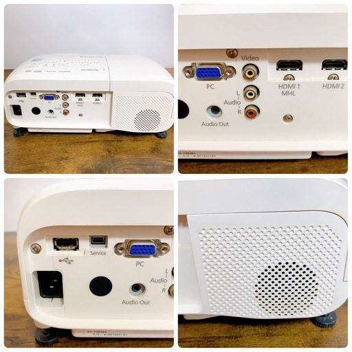 現状品EPSON EH-TW5350 液晶プロジェクター リモコン付き