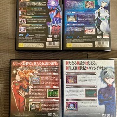 中古PS2ソフト　CR新世紀エヴァンゲリオン(パチンコ)４本セット！大人気パチンコ、エヴァシリーズの初期作品です。懐かしさ満載！の画像