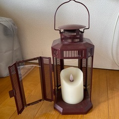 IKEAキャンドルランタンの画像