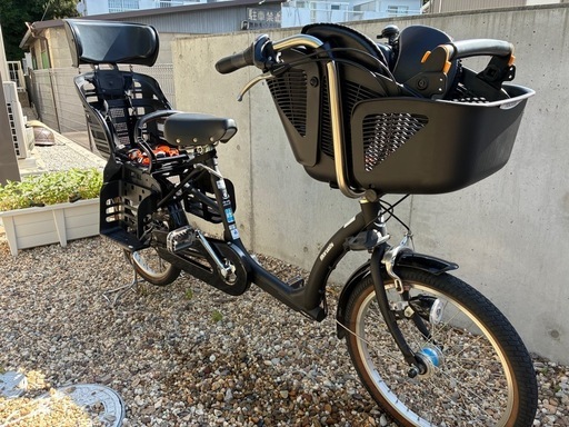 限定品　マルイシ　子供乗せ自転車　FRACKERS ふらっかーずシュシュ　ＦＲＣＨ２０３Ｗ  マットブラック
