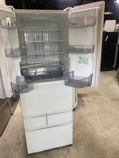 NO C97?福岡市内配送設置無料✨?冷蔵庫 グランホワイト GR-T460FH-EW [４６２Ｌ /6ドア /観音開きタイプ]  2