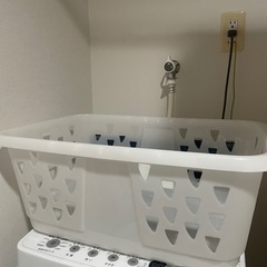 ランドリーバスケット　洗濯かご　5/30までの画像