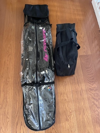 K2 DARKSTAR スノーボード / SALOMON 26.5cm ブーツ / ビンディング / ボードケース / ブーツケース 