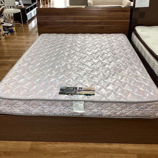 ダブルベッド【町田市再生家具】260572