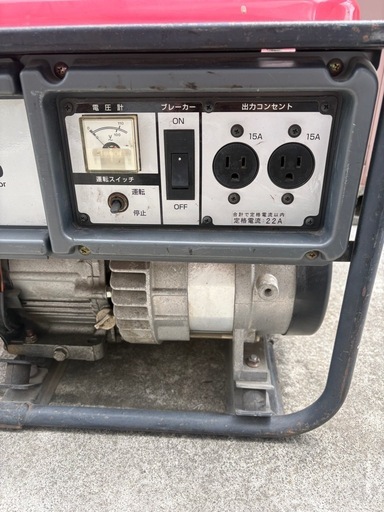 発電機　シンダイワ　EGR2600