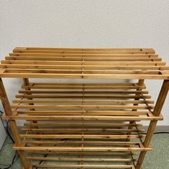 木製棚の画像