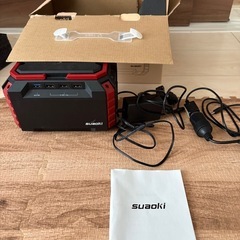 suaoki portable solar generatorの画像