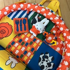 赤ちゃん　ミッフィー　やわらかどこでもジムの画像
