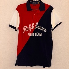 【美品】Polo Ralph Lauren チェーンステッチ 半袖 ポロシャツMの画像