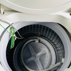 SHARP 洗濯機 6kg 動作確認済み 2人暮らし使用 清掃済みの画像