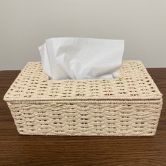 木製コスメBOX＆ティッシュケースセットの画像