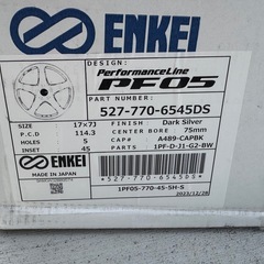ENKEI pf05 17インチ　PCD114.3 の画像
