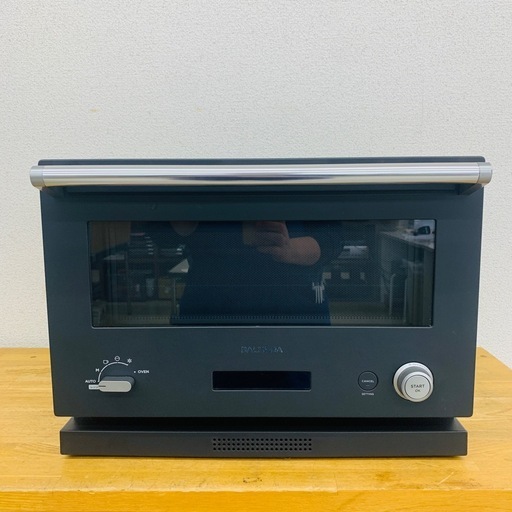 バルミューダ オーブンレンジ(キッチン家電)の中古が安い！激安で譲り 【ジモティー割引で最大15％OFF⭐️】【ジャンク品】K04A-BK BALMUDA オーブンレンジ