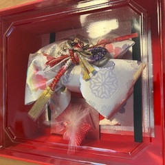未使用七五三 7歳用 はこせこセット 草履 バッグ 帯締めの画像