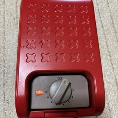 アイリスオーヤマ　 マルチサンドメーカーシングルサイズ IMS-502-W-R レッドの画像