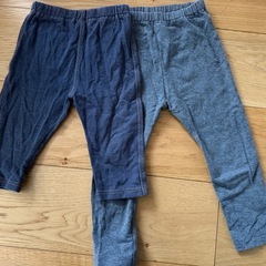 【90cm】ユニクロ レギンス 8点+2点の画像