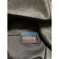 サイズ48 ニコル　NICOL スウェード調プルオーバーパーカー ブラックの画像
