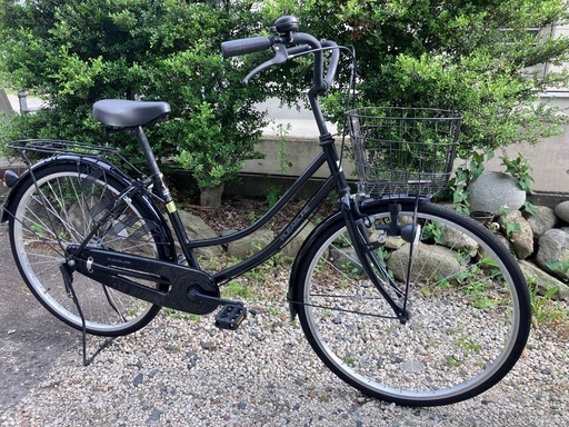 715、ママチャリ26インチブラック
