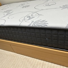 ベッド、マットレスの画像