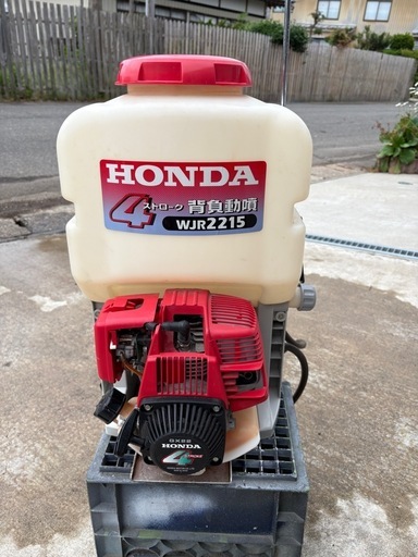 ホンダ　動噴　背負動噴　WJR2215 4ストローク　　程度良好