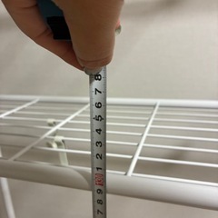 洗濯機上、物置の画像