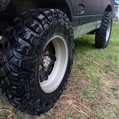 ジムニーJA11逆履きホイールの画像