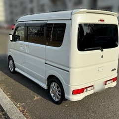エブリイワゴン　PZターボハイルーフ　インタークーラーターボ　レーダーブレーキサポートの画像