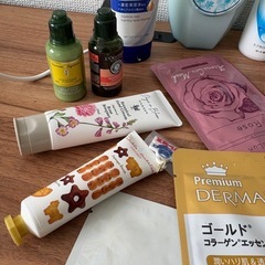 トリートメント、制汗スプレー、フェイスパック、洗顔、ハンドクリームなどになりますの画像