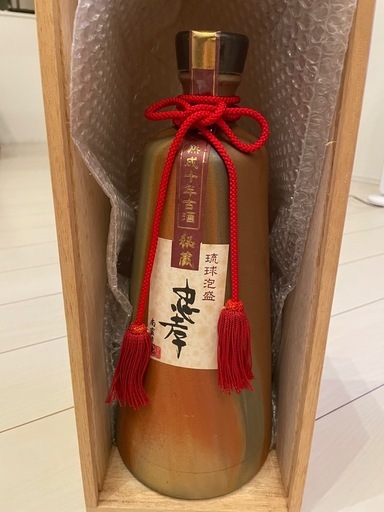 琉球泡盛 忠孝 製造2013年+10年古酒=23年 木箱入り