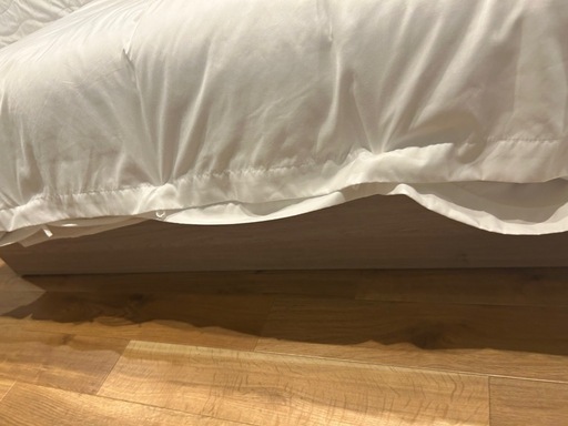 収納付きダブルベッド
