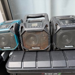 マキタ　Bluetoothスピーカー　本体３台 mr-203 不具合無
の画像