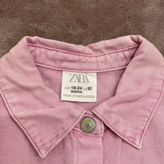 4. シャツ ZARA 92cmの画像