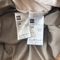 GU キッズ 半袖パジャマ 140センチの画像