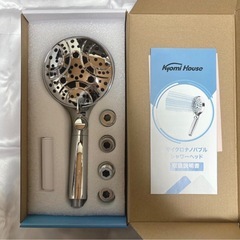 新品・未使用 人気 シャワーヘッド 塩素除去 節水95% 9段階モード 高水圧の画像