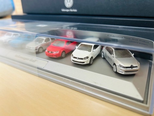 歴代　フォルクスワーゲン　ゴルフ　ミニカーセット　非売品　未使用品　希少