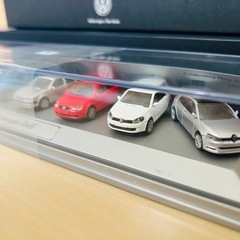 歴代　フォルクスワーゲン　ゴルフ　ミニカーセット　非売品　未使用品　希少の画像