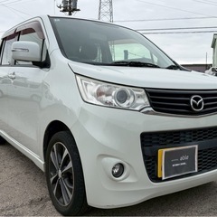 【支払総額10.8万円】フレアカスタムスタイル（スティングレーターボ）車検付き即日納車okフルセグTV Bluetooth 4WDターボの画像