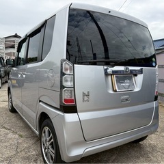 【支払総額16.8万円】 人気のハイトワゴン N-BOX 車検令和9年1月 片側パワスラ フルセグTV BTオーディオ 修復歴なし 即日納車ok！の画像