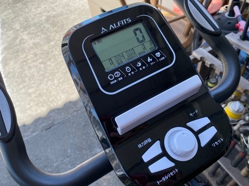 【動作⭕️/美品】アルインコ エアロバイク フィットネスバイク クロスバイクAFBX4721