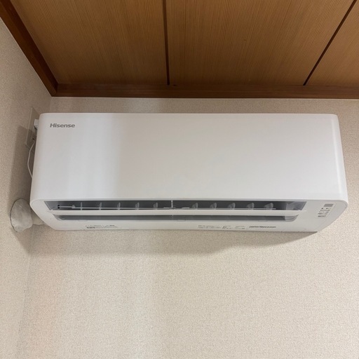 【2024年製・使用7ヶ月】Hisense ルームエアコン HA-S28G-W｜主に10畳用｜美品✨ HA-S28G-W ハイセンス ルームエアコン Sシリーズ スタンダード 主に10 