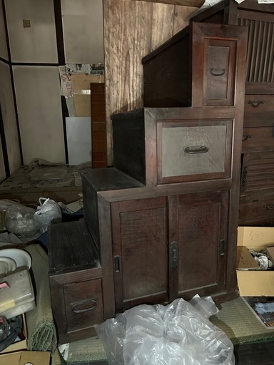 骨董和箪笥、階段箪笥セット